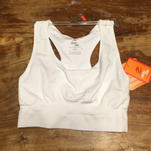 Energy Zone Other - Energy Zone White Sports bra